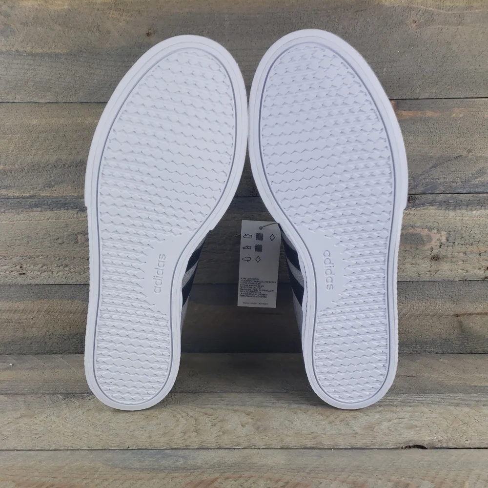 adidas Daily 3.0 Men's Skateboarding Casual Shoes Dove Grey Black White